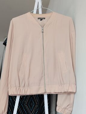 Express Pale Pink Women's Bomber Jacket